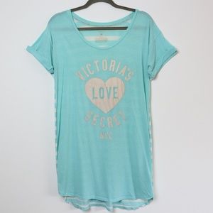 Victoria's Secret | Cuffed Graphic Tee Tunic